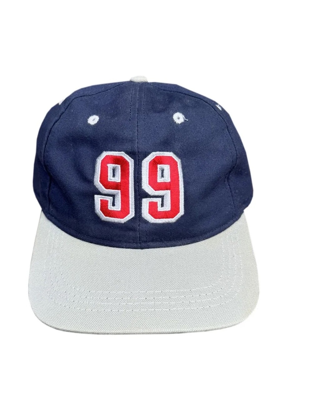 Vintage Pro Player New York Rangers #99 Wayne Gretzky Last Game Hat